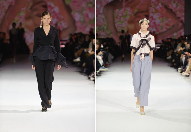 Прозорі блузки, кльош і вічна смужка: модні тренди сезону весна/літо-2017 від українських дизайнерів. Частина перша